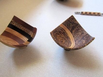 Examples of others  made from laminated scraps of wood